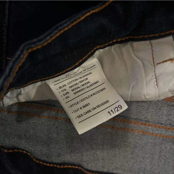 Women’s Kancan Button up Jeans Skinny Size 11 - Picture 3 of 8